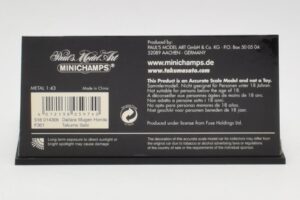 Dallara F301 Mugen Honda T. Sato Macau GP Winner 2001 Minichamps 1:43 518014306 Pressofusione — immagine 4 di 5