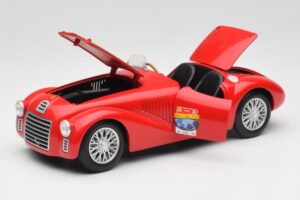 Ferrari 166 MM Barchetta Rosso Hot Wheels 1:18 B6054 Pressofusione — immagine 2 di 8