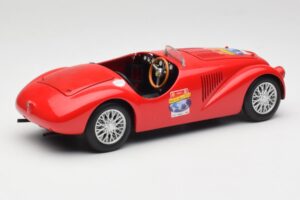 Ferrari 166 MM Barchetta Rosso Hot Wheels 1:18 B6054 Pressofusione — immagine 3 di 8
