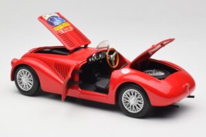 Ferrari 166 MM Barchetta Rosso Hot Wheels 1:18 B6054 Pressofusione — immagine 5 di 8