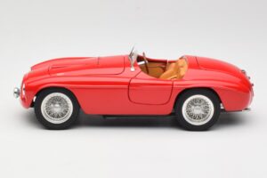 Ferrari 166 MM Rosso Hot Wheels 1:18 L2989 Pressofusione — immagine 4 di 8