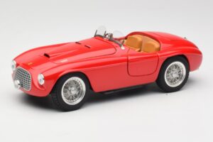 Ferrari 166 MM Rosso Hot Wheels 1:18 L2989 Pressofusione