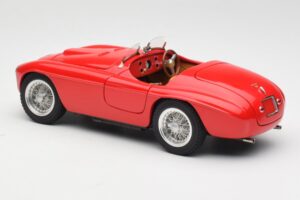 Ferrari 166 MM Rosso Hot Wheels 1:18 L2989 Pressofusione — immagine 7 di 8