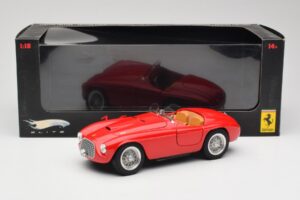 Ferrari 166 MM Rosso Hot Wheels 1:18 L2989 Pressofusione — immagine 8 di 8
