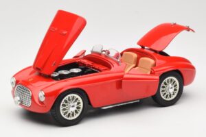 Ferrari 166 MM Barchetta Rosso Hot Wheels 1:18 B6054-1 Pressofusione — immagine 2 di 8