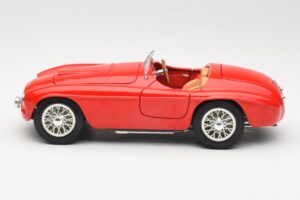 Ferrari 166 MM Barchetta Rosso Hot Wheels 1:18 B6054-1 Pressofusione — immagine 4 di 8