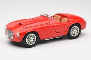 Ferrari 166 MM Barchetta Rosso Hot Wheels 1:18 B6054-1 Pressofusione