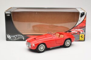 Ferrari 166 MM Barchetta Rosso Hot Wheels 1:18 B6054-1 Pressofusione — immagine 8 di 8