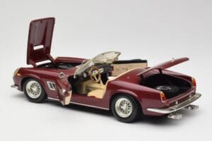 Ferrari 250 GT California Rosso Hot Wheels 1:18 3401158 Pressofusione — immagine 5 di 8
