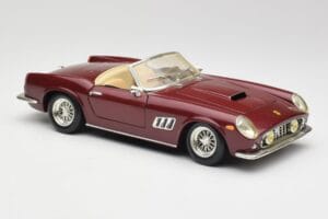 Ferrari 250 GT California Rosso Hot Wheels 1:18 3401158 Pressofusione — immagine 6 di 8