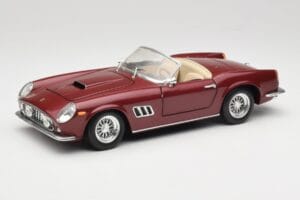 Ferrari 250 GT California Spider LWB Rosso Bordeaux Hot Wheels 1:18 25727 Pressofusione
