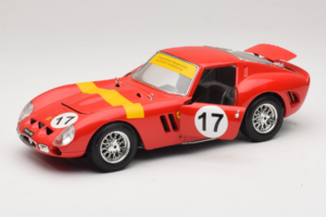 Ferrari 250 GTO #17 Bburago Sammlerborse Rosso Bburago 1:18 3007-P1 Pressofusione — immagine 2 di 8