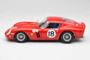 Ferrari 250 GTO #18 P. Rodriguez Daytona Continental 3 Hours Winner 1963 Kyosho 1:18 08438F Pressofusione — immagine 4 di 8