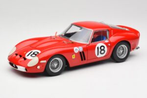 Ferrari 250 GTO #18 P. Rodriguez Daytona Continental 3 Hours Winner 1963 Kyosho 1:18 08438F Pressofusione