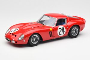 Ferrari 250 GTO #24 J. Blaton / G. Langlois 2nd 24 Hours of Le Mans 1963 Kyosho 1:18 08432C Pressofusione