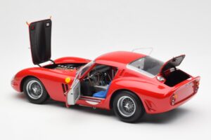 Ferrari 250 GTO #24 J. Blaton / G. Langlois 2nd 24 Hours of Le Mans 1963 Kyosho 1:18 08432C Pressofusione — immagine 5 di 8