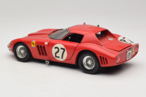 Ferrari 250 GTO #27 Rosso Jouef Evolution 1:18 48823 Pressofusione — immagine 7 di 8