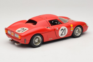 Ferrari 250 LM #21 M. Gregory / J. Rindt 24 Hours of Le Mans 1965 Bburago 1:18 3033-P2 Pressofusione — immagine 3 di 8