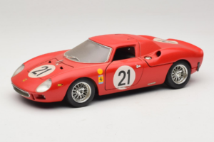 Ferrari 250 LM #21 M. Gregory / J. Rindt 24 Hours of Le Mans 1965 Bburago 1:18 3033-P2 Pressofusione