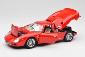 Ferrari 250 Le Mans Rosso Bburago 1:18 3033 Pressofusione — immagine 2 di 8