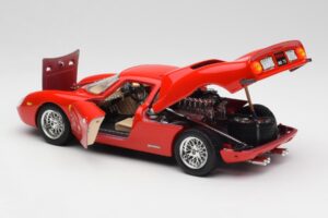 Ferrari 250 Le Mans Rosso Bburago 1:18 3033 Pressofusione — immagine 5 di 8