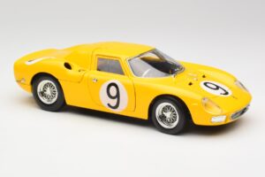 Ferrari 250 LM #21 M. Gregory / J. Rindt NART 24 Hours of Le Mans Winner 1965 Hot Wheels 1:18 25729 Pressofusione — immagine 6 di 8