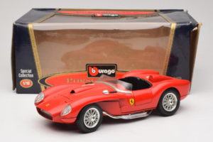 Ferrari 250 Testa Rossa #14 Rosso Replacement Box 1957 Bburago 1:18 3007-R1 Pressofusione — immagine 8 di 8