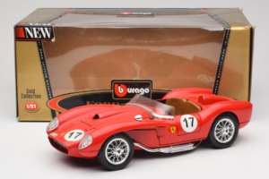 Ferrari 250 Testa Rossa #17 Rosso 1957 Bburago 1:18 3007-R4 Pressofusione — immagine 8 di 8
