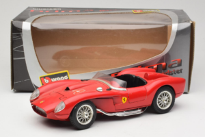 Ferrari 250 Testa Rossa #4 Rosso Replacement Box 1957 Bburago 1:18 3007-R6 Pressofusione — immagine 8 di 8
