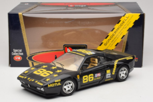 Ferrari 288 GTO #86 Nero Edizione Limitata 1984 Bburago 1:18 3027-B1 Pressofusione — immagine 8 di 8