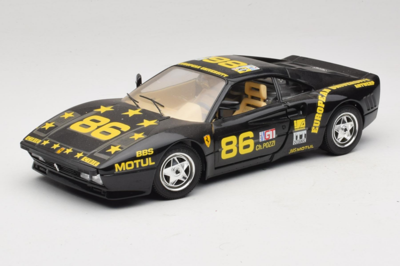 Ferrari 288 GTO #86 Nero Edizione Limitata 1984 Bburago 1:18 3027-B1 Pressofusione