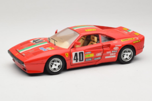 Ferrari 288 GTO Rally #40 Rosso 1986 Bburago 1:18 3057-P1 Pressofusione