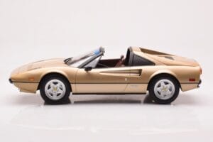 Ferrari 308 GTS Oro Edizione Limitata Norev 1:18 187932 Pressofusione — immagine 3 di 6