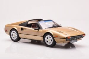 Ferrari 308 GTS Oro Edizione Limitata Norev 1:18 187932 Pressofusione — immagine 4 di 6