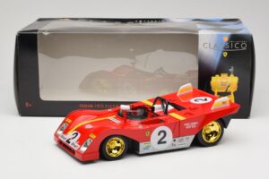 Ferrari 312 PB #2 Scuderia Ferrari World Sportscar Championship 1972 Shell 1:18 Shell001 Pressofusione — immagine 8 di 8