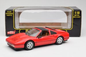 Ferrari 328 GTS Rosso Anson 1:18 TY11078 Pressofusione — immagine 8 di 8
