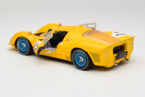 Ferrari 330 P4 #11 Giallo Spa-Francorchamps 1967 Eagles Race 1:18 38007-Y1 Pressofusione — immagine 5 di 8