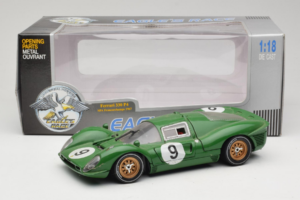 Ferrari 330 P4 #9 Verde Spa-Francorchamps 1967 Eagles Race 1:18 41007 Pressofusione — immagine 8 di 8