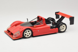 Ferrari 333 SP Rosso Con Cerchi Bianchi Hot Wheels 1:18 29230 Pressofusione — immagine 2 di 8
