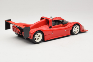 Ferrari 333 SP Rosso Con Cerchi Bianchi Hot Wheels 1:18 29230 Pressofusione — immagine 3 di 8