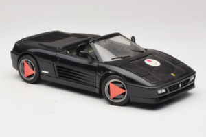 Ferrari 348 Spider Nero Mira 1:18 6181 Pressofusione — immagine 6 di 8