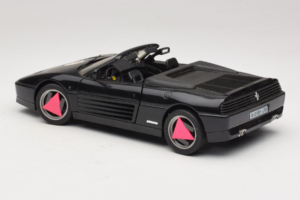 Ferrari 348 Spider Nero Mira 1:18 6181 Pressofusione — immagine 7 di 8
