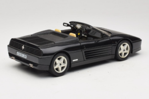 Ferrari 348 Spider Nero Con Cerchi Argento Mira 1:18 6918 Pressofusione — immagine 3 di 8