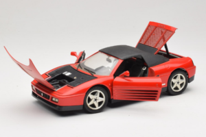 Ferrari 348 Spider Rosso Mira 1:18 6180 Pressofusione — immagine 2 di 8