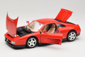 Ferrari 348 tb Rosso Bburago 1:18 3039 Pressofusione — immagine 2 di 8