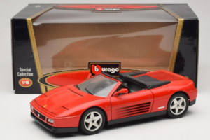 Ferrari 348 TB Rosso Bburago 1:18 3039-P4 Pressofusione — immagine 8 di 8