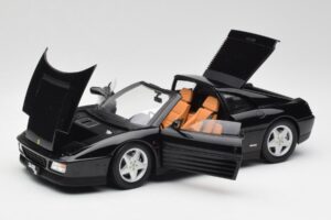 Ferrari 348 TS Nero Hot Wheels 1:18 X5481 Pressofusione — immagine 2 di 8