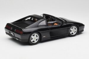 Ferrari 348 TS Nero Hot Wheels 1:18 X5481 Pressofusione — immagine 3 di 8