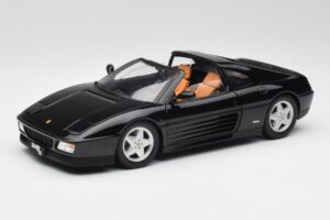 Ferrari 348 TS Nero Hot Wheels 1:18 X5481 Pressofusione