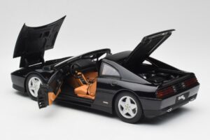 Ferrari 348 TS Nero Hot Wheels 1:18 X5481 Pressofusione — immagine 5 di 8